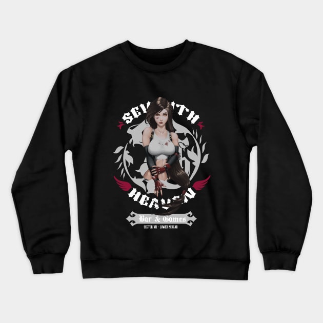 Seventh Heaven Crewneck Sweatshirt by T-shirt Factory